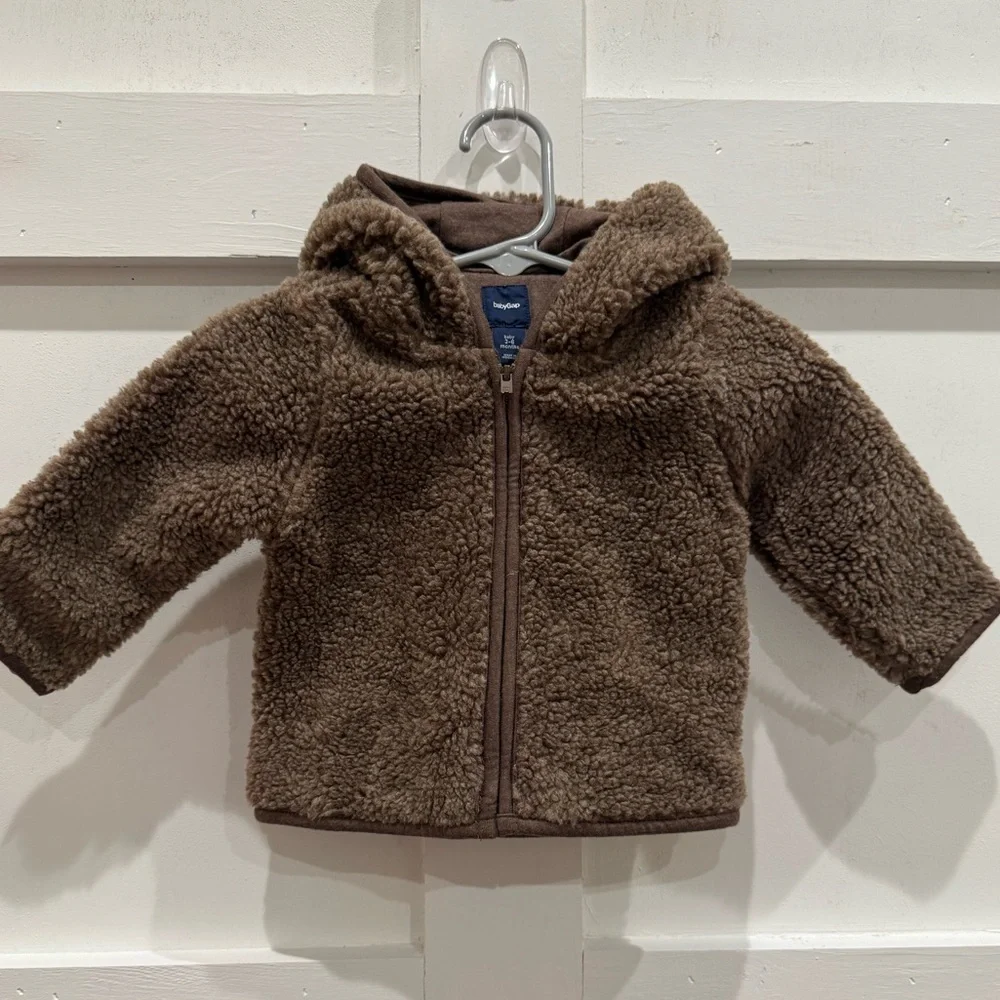 GAP Baby Brown Fleece Jacket